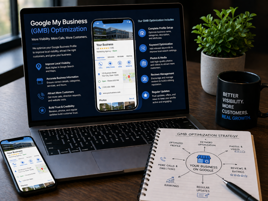 google my business (gmb) optimization